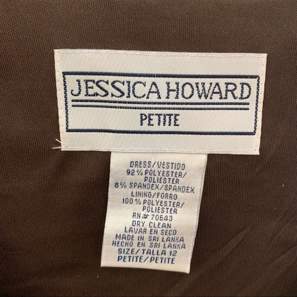 Jessica Howard Petite Dress 12 - Picture 2 of 5